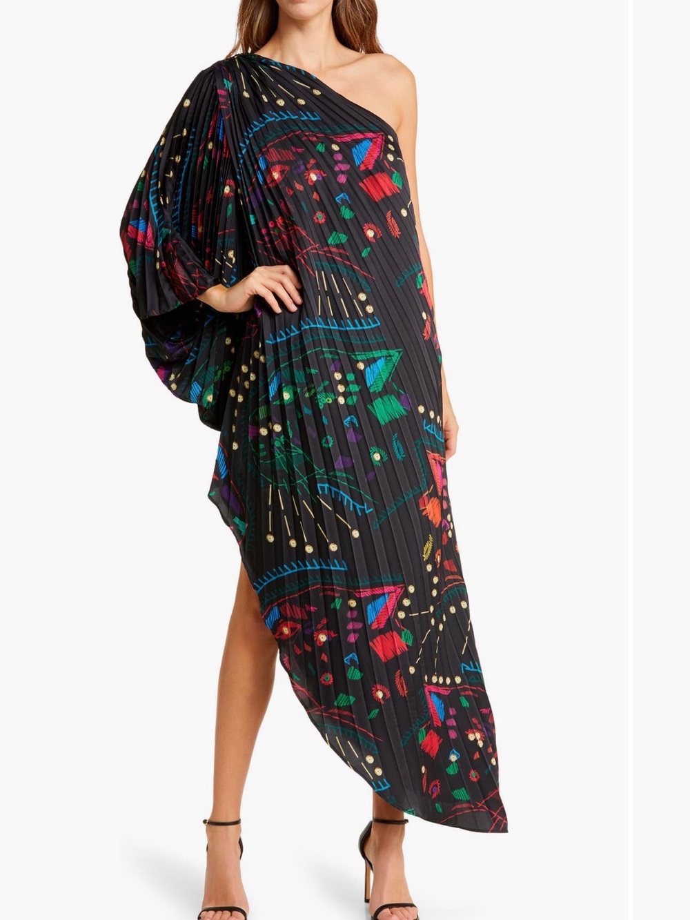 Hutch Pleated Asymmetric Dress - Picture 4 of 5